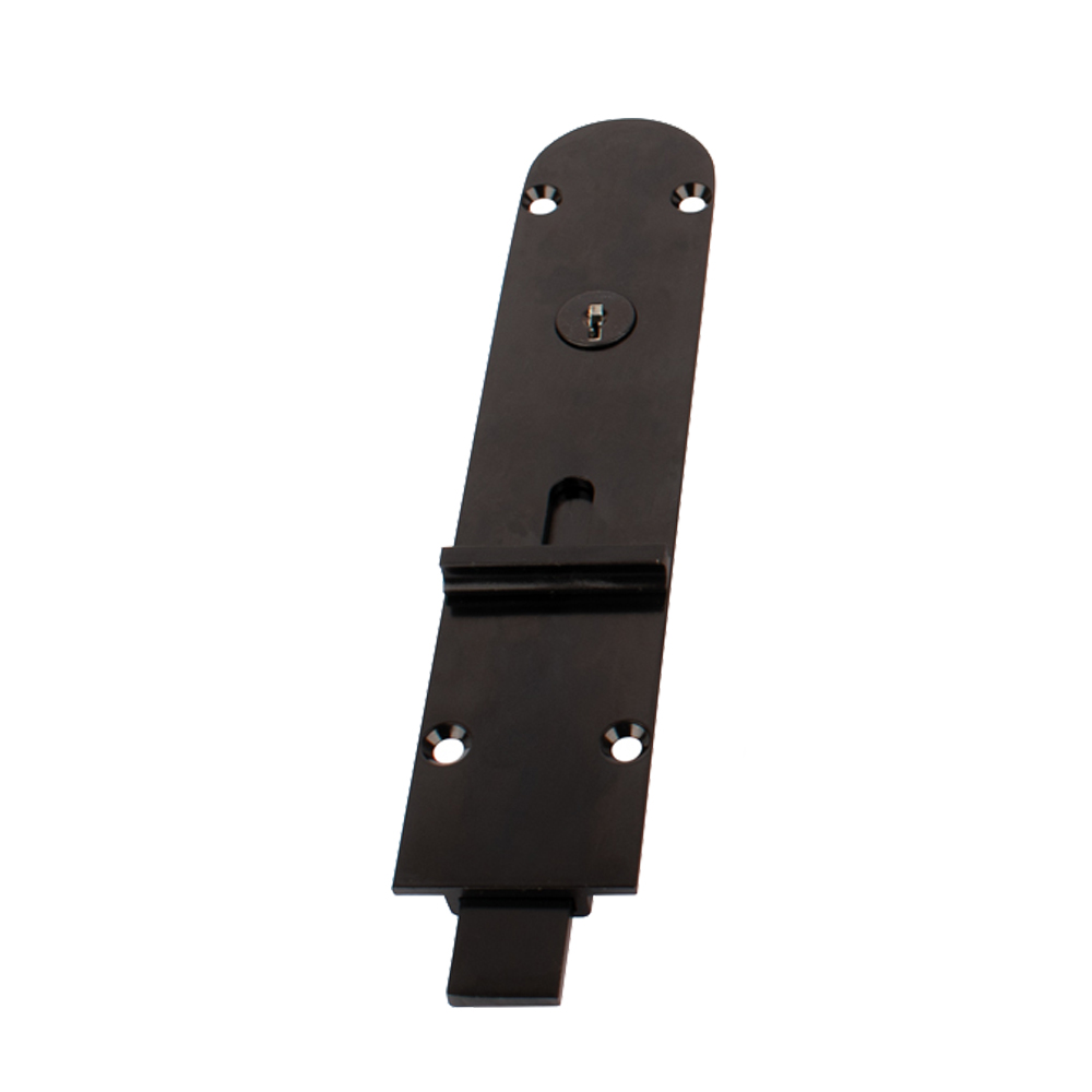 Henderson Securefold Pro Locking Flushbolt - 190mm - Black